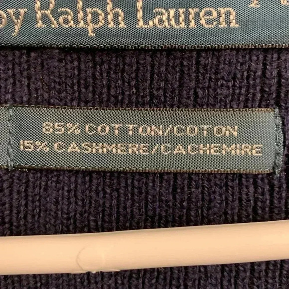 Polo  by Ralph Lauren vintage argyle sweater vest, 85% cotton,15% cashmere - Picture 5 of 7